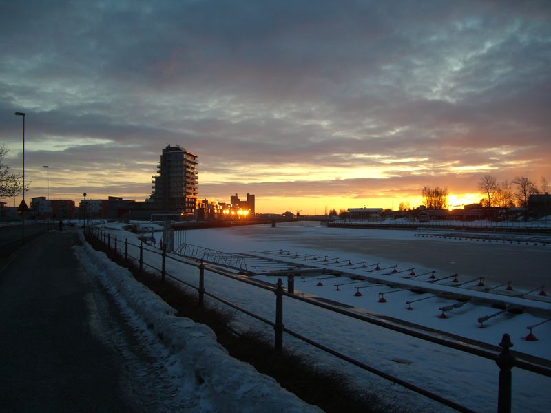 Gävle Strand at wintermorning by Coolex