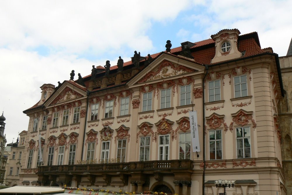 House on Staromestske Square, Prague by Juraj Misina