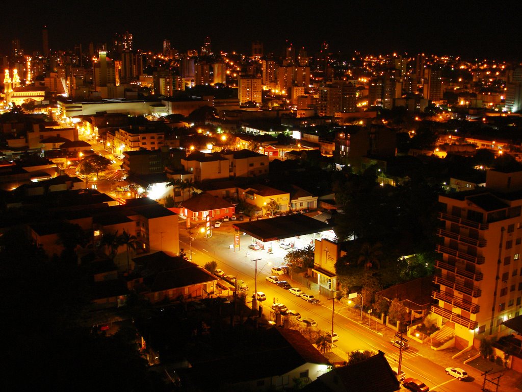 Vista Ed. Isla de Ibiza - Centro vista noturna by Edilson Martens