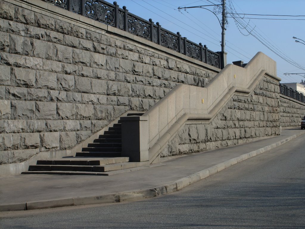 Лестница на мост. Stairs to bridge by czerni