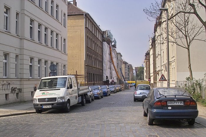 Beuchaer Strasse in Leipzig Anger-Crottendorf by Frank Zoller