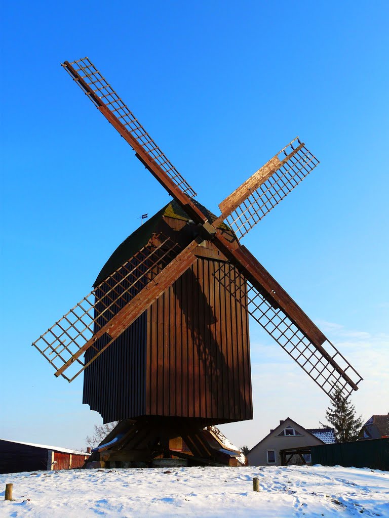 Germany_Western Pomerania_Greifswald-Eldena_post windmill_P1450103 by George Charleston