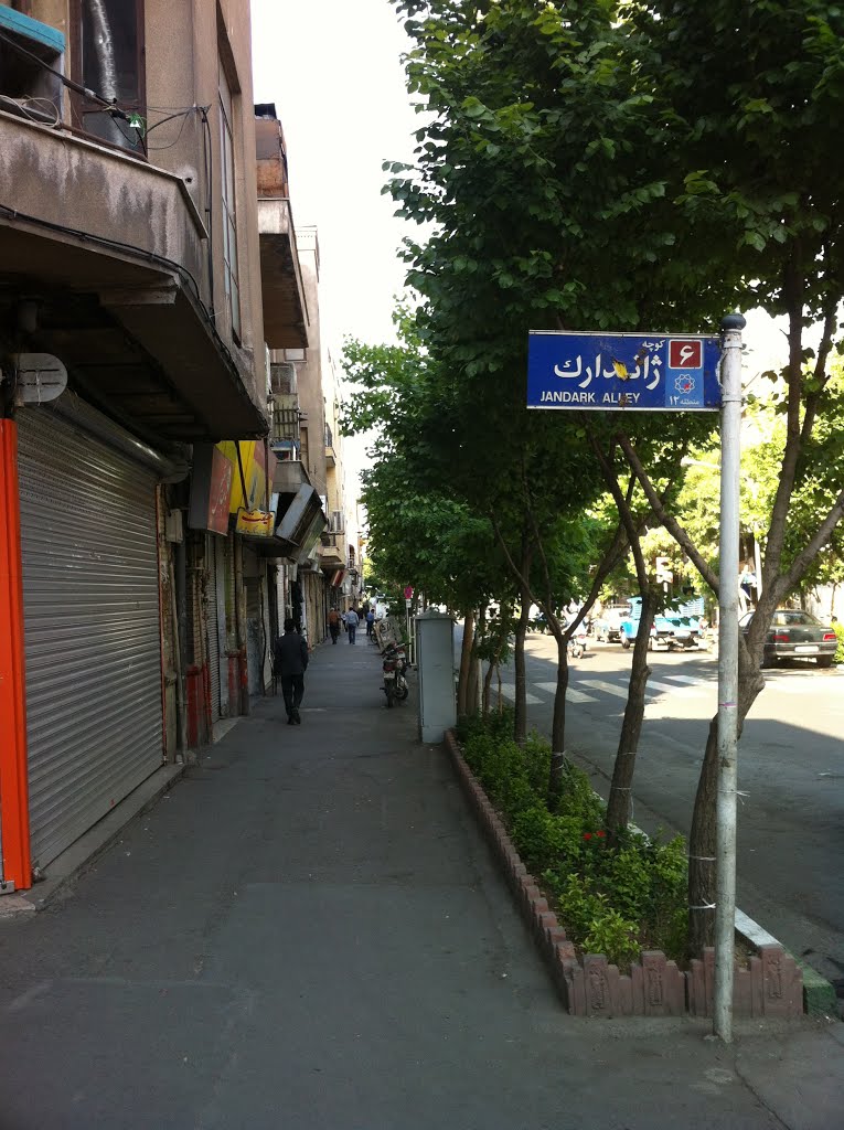 Tehran - Manouchehri avenue by Ehsan Ansari