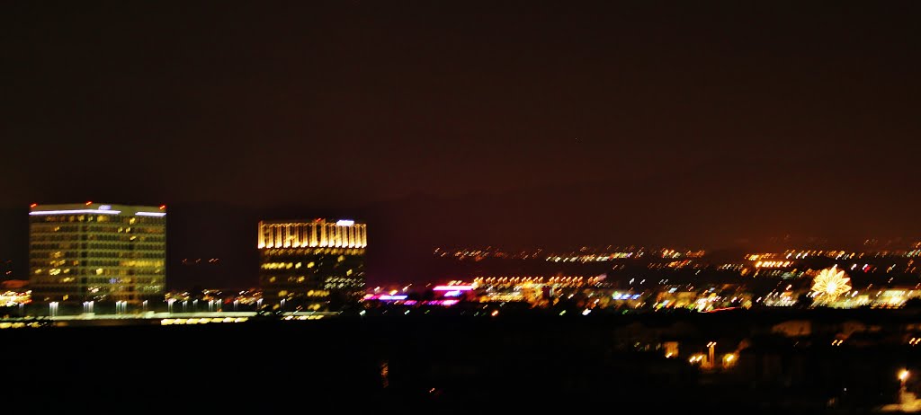 Irvine California at Night by Mariamichelle117