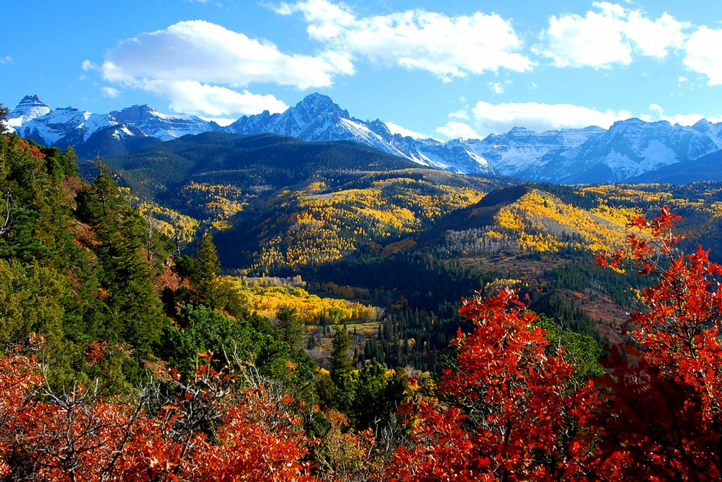 Mt. Sneffels in October by reddogs