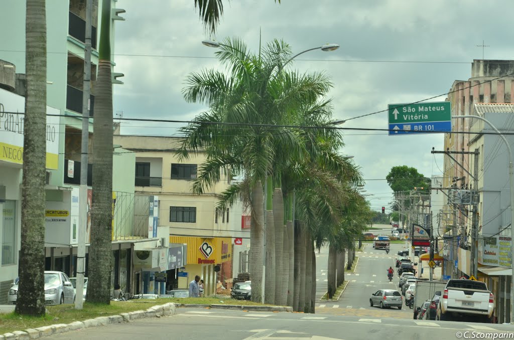 Centro de Linhares #sc by Cassio Scomparin