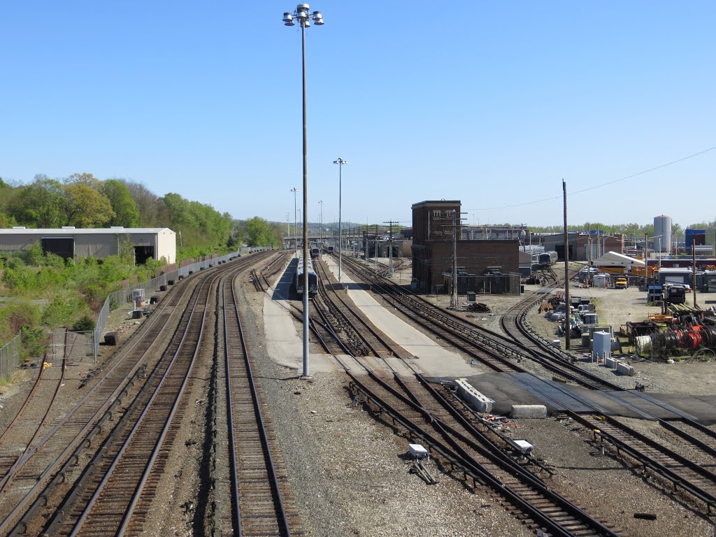 Metro North's Croton/Harmon Yard by Adam Elmquist