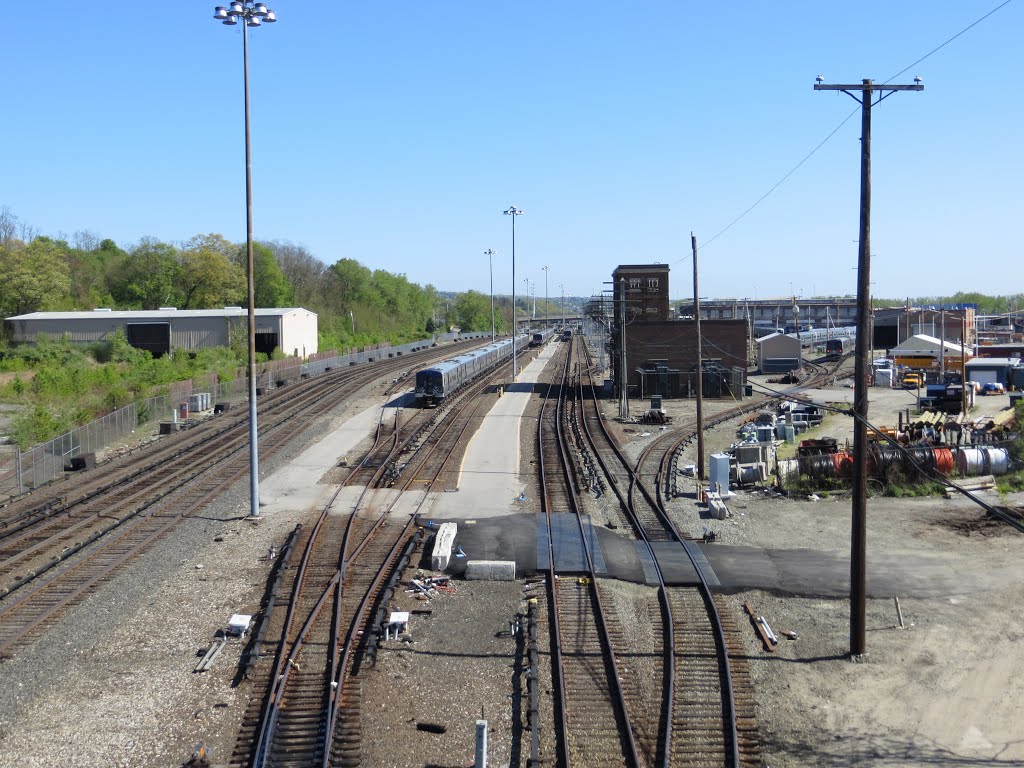 Metro North's Croton/Harmon Yard by Adam Elmquist