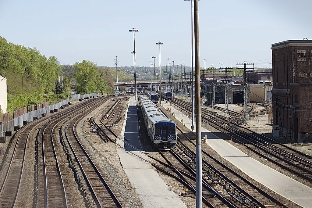 Metro North's Croton/Harmon Yard by Adam Elmquist