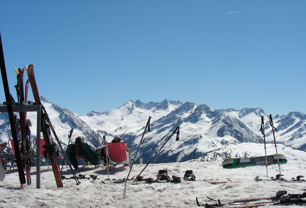 Panorama Alm (14 april 2007) still snow! by Van Ulft