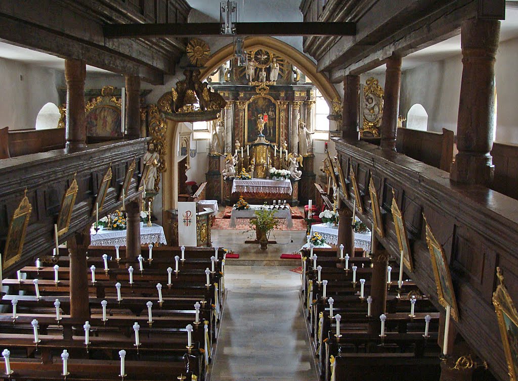 Weismain-Modschiedel Weißer Sonntag in der Kirche St. Johannes der Täufer by Contessa