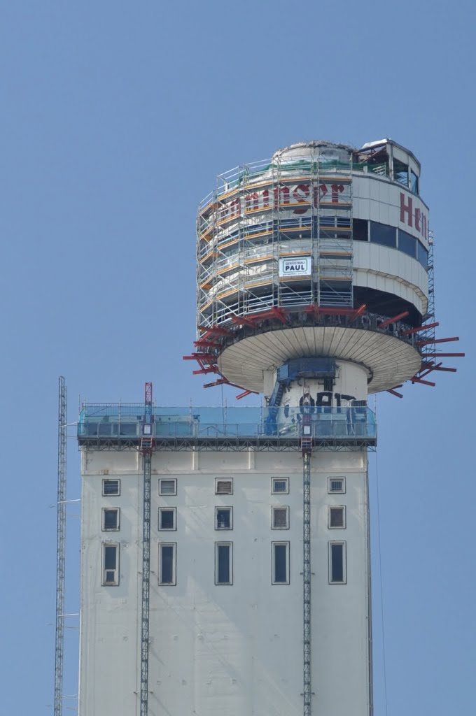 Henninger Turm Abriss by martin41977