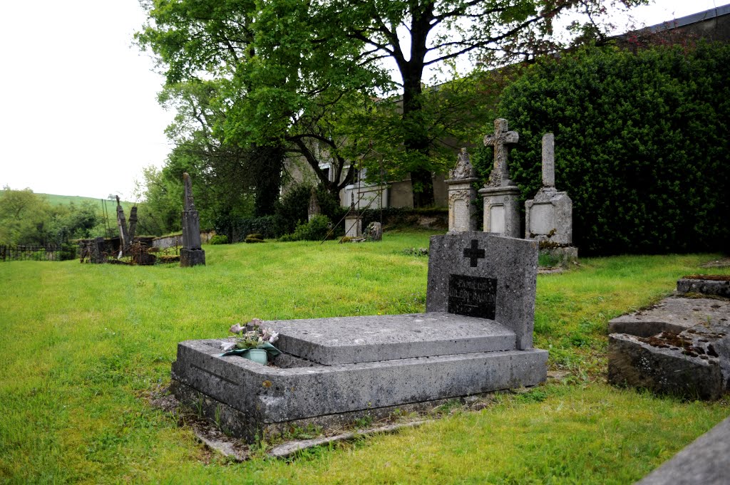 Vieux cimetière de Very by Dominique Salé