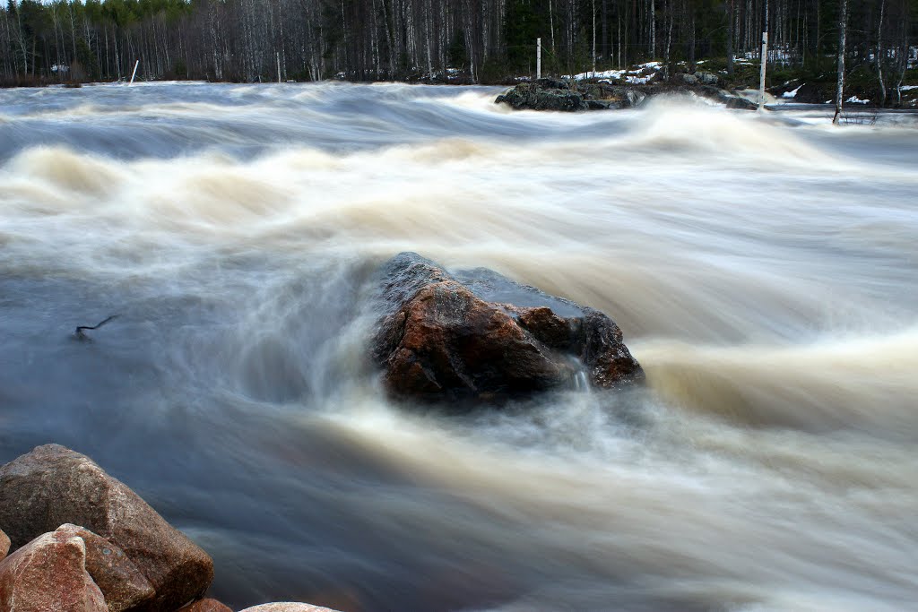 Vikaköngäs rapids in Vikajärvi by janiylinampa