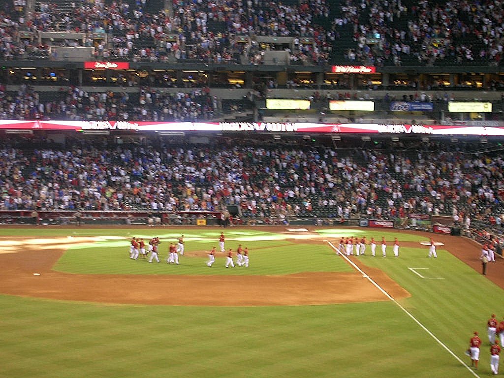 Diamondbacks win!! by Chris Larrick