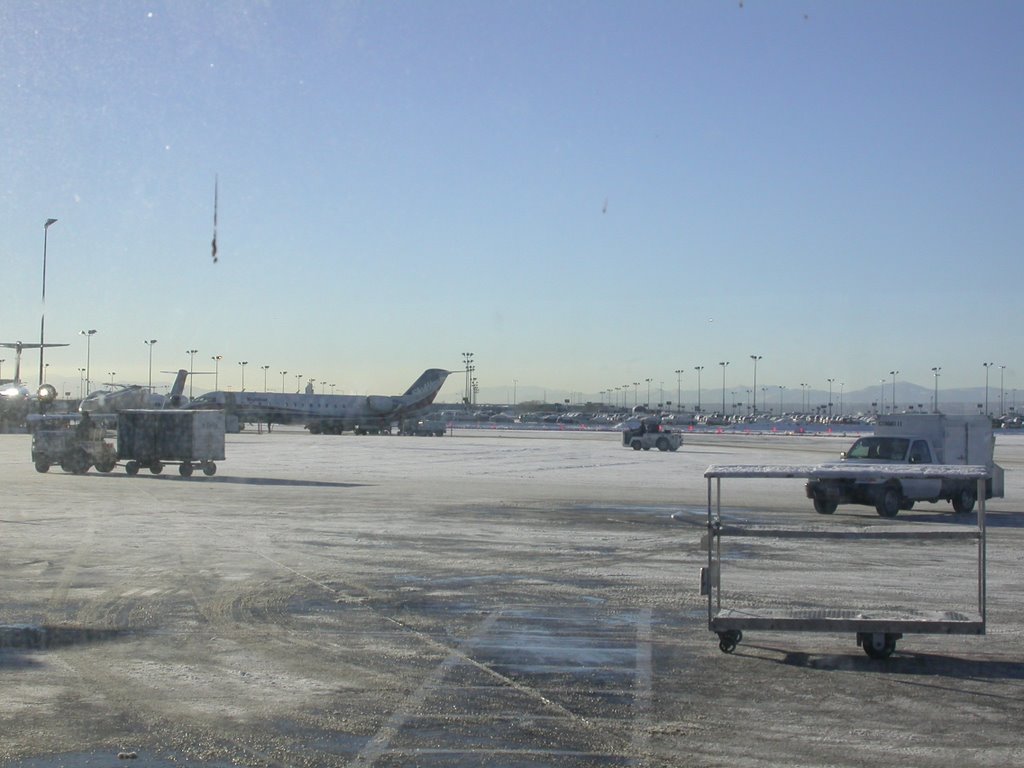 Salt Lake City airport - expansive, used as a jump point between long range flights. by Abbernomad