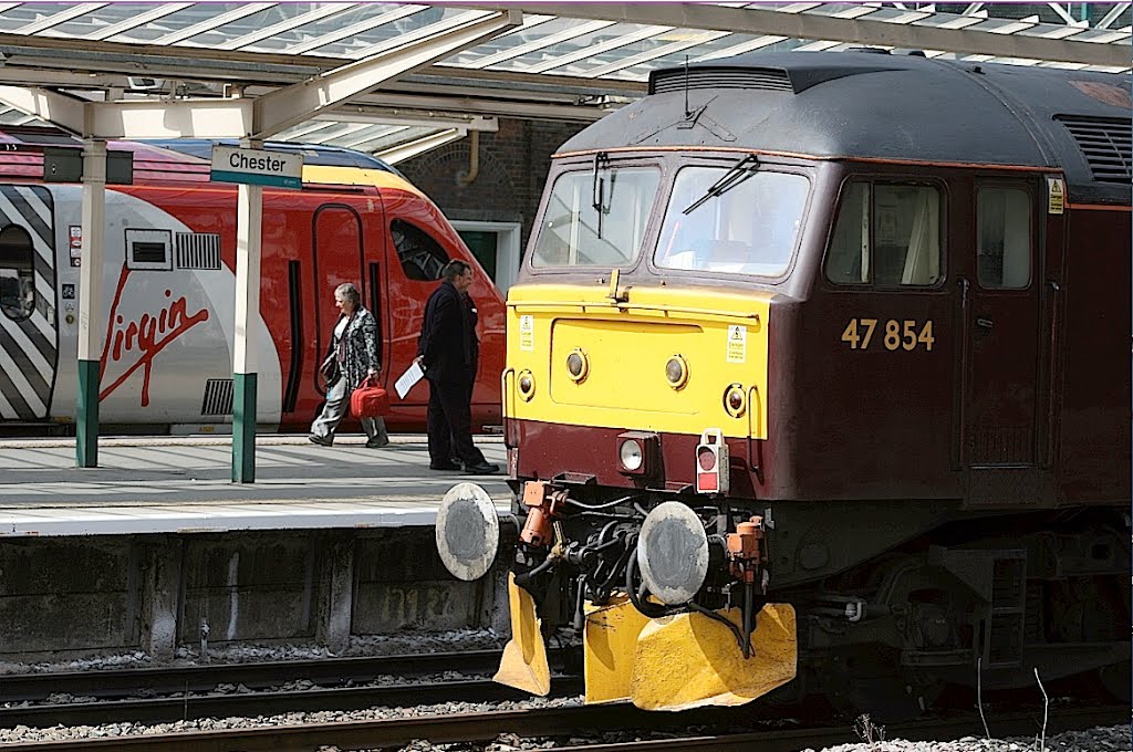 A busy morning at Chester, May 4, 2013. by melvilla1903