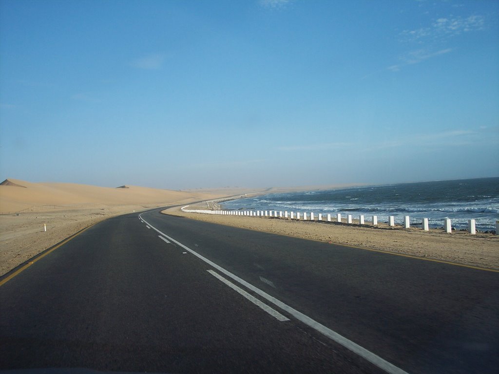 Contrast of Nature - Sea & Desert by Lethuxolo Ntuli