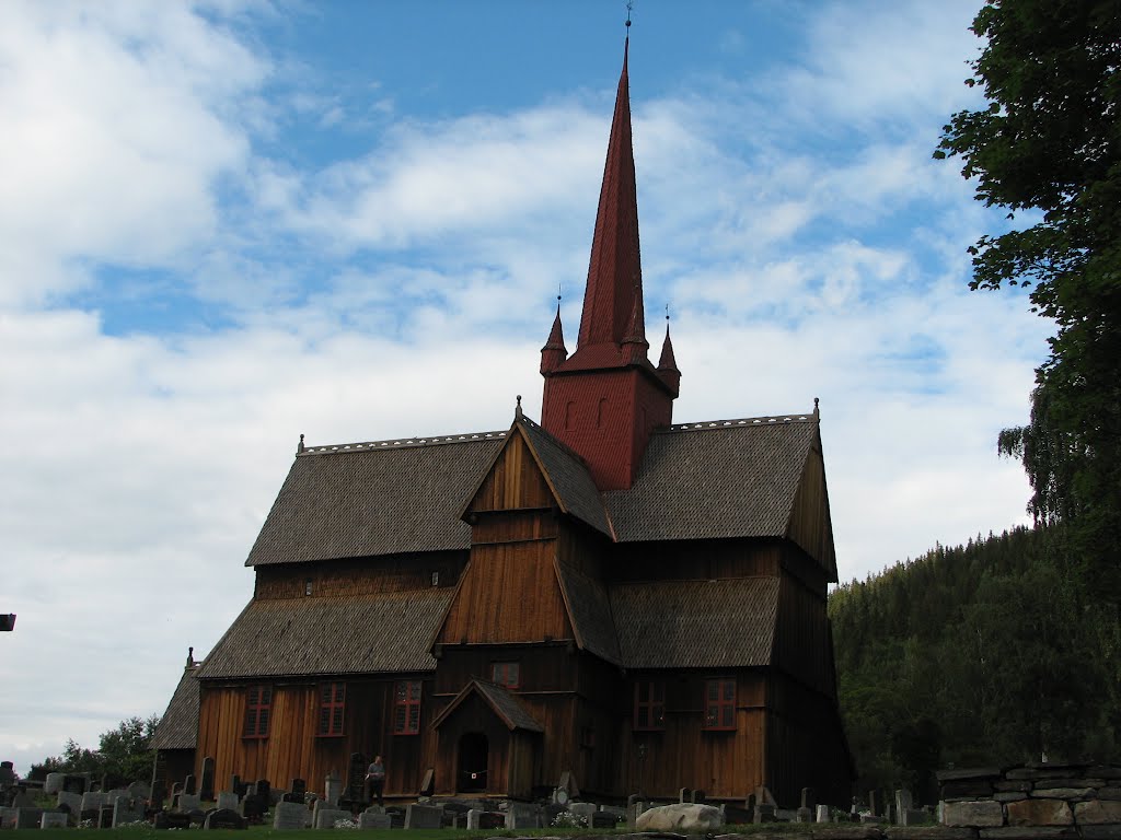 Ringebu, Stave church was built about 1220 6, Norway by Kobi Zilberstein