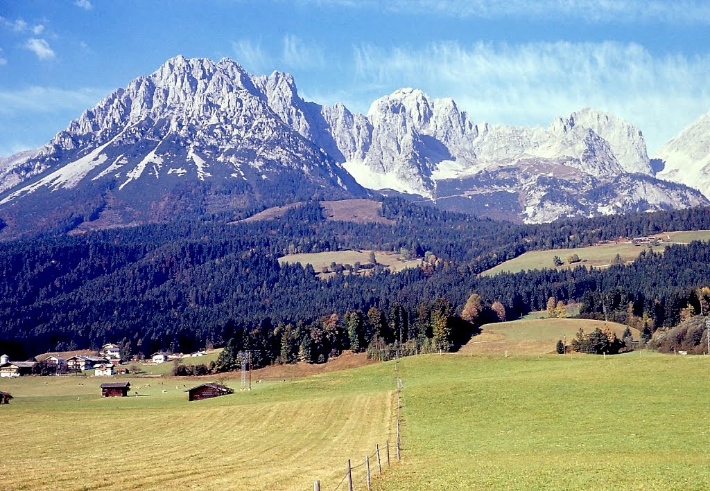 Wilder Kaiser; Treffauer, Elmauer Halt, Vdr. Karlsspitze by dietmarproske