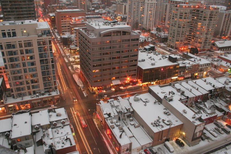 Yonge & Wellesley toronto downtown by Nadav Brill