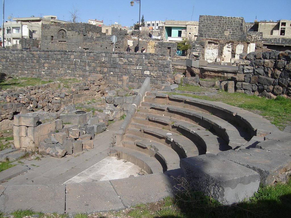 Agora of old Dionysias (Hellenistic Sweida) by Dionysias