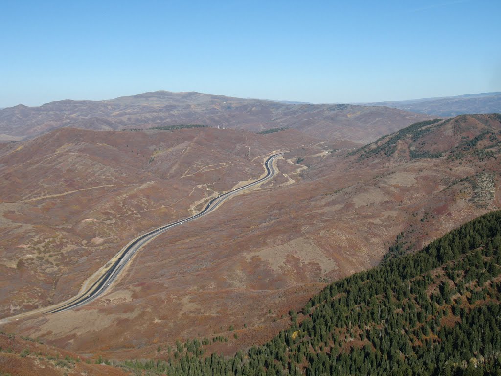 I-80 Runs through Parley's Canyon by matthew.j.kidd