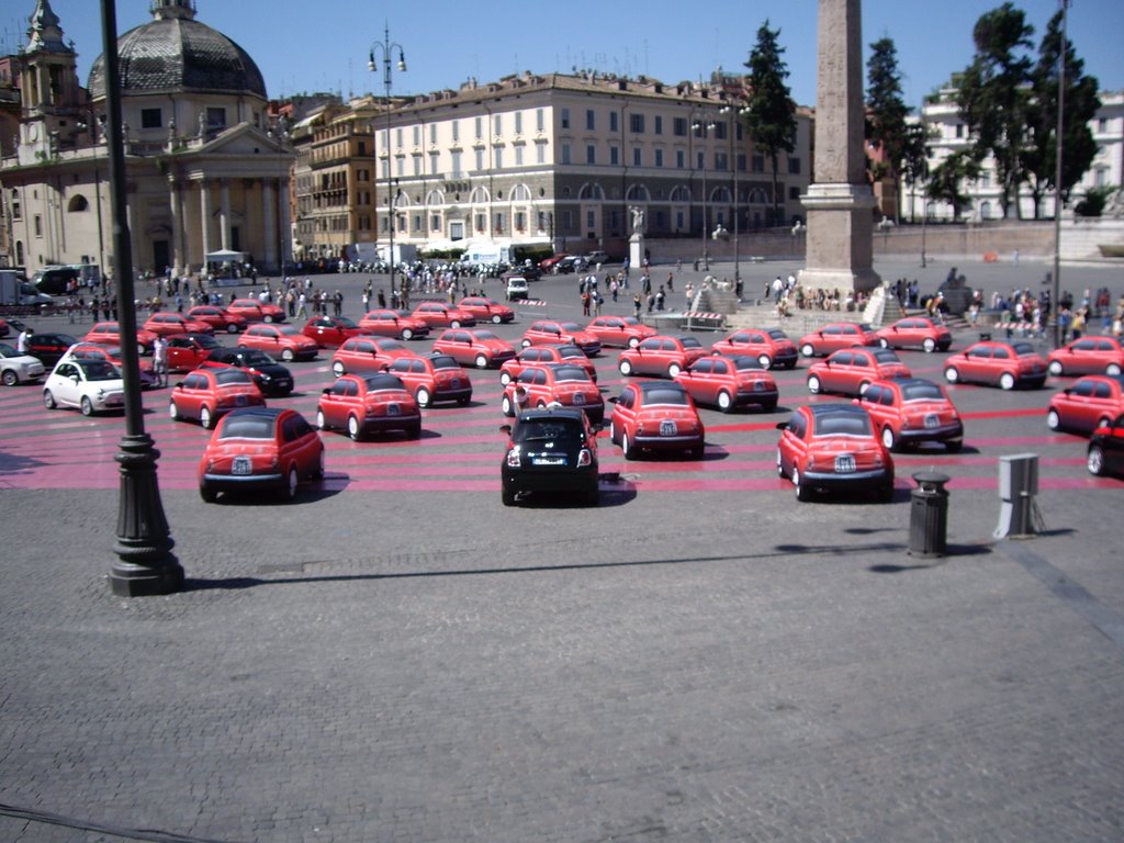 Fiat 500 rome by salsaturbo