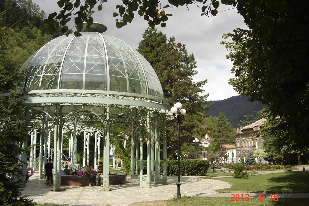 Borjomi mineral water pavilion, Georgia by Murad Ahmadzada