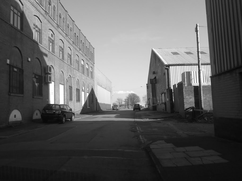 Street in Oldham, UK by hobbitsfeet