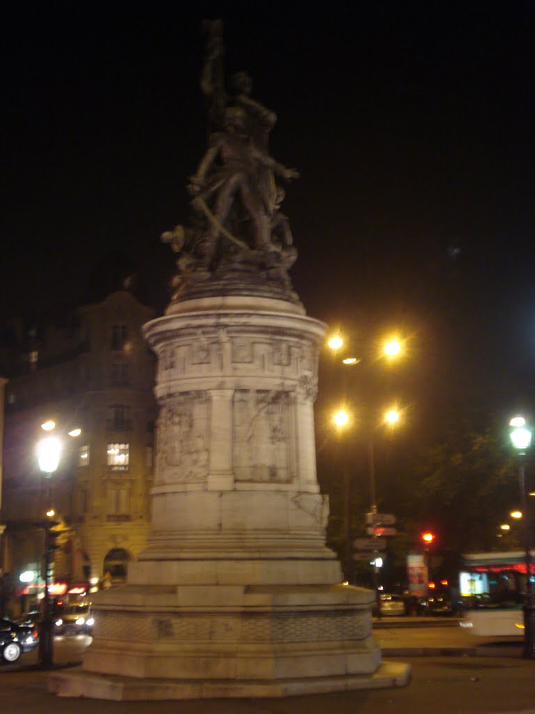 "Monument du maréchal Moncey" par Edmond Guillaume by SocoA