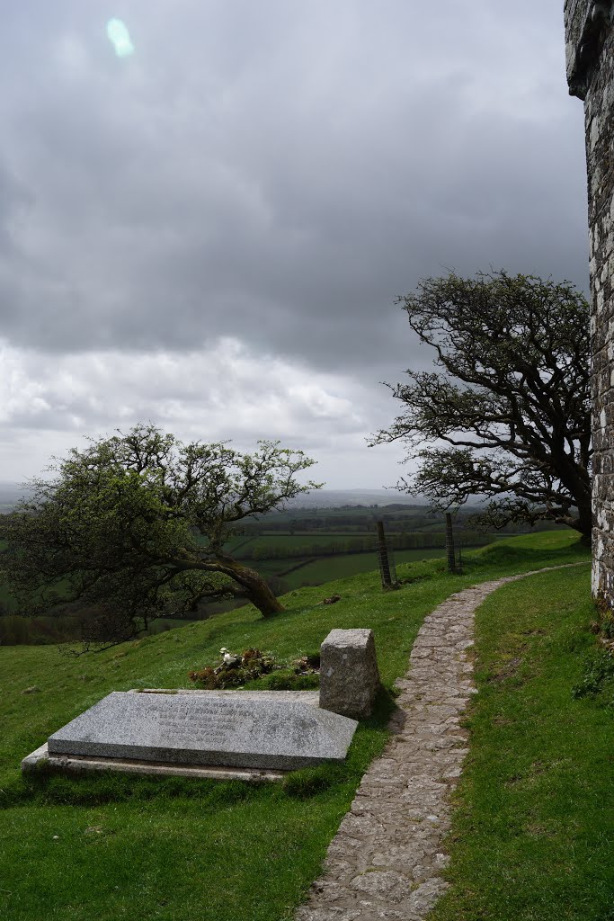 Brentor West Wall by Mike Shields