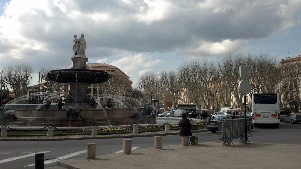 Fontaine de la Rotonde, Aix-en-Provence by Antonio Geraldo de S…