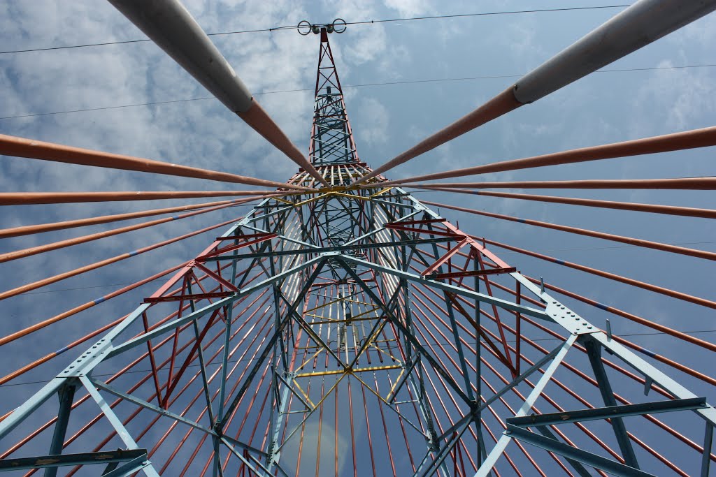 Landscape pylon by Elena Paroucheva