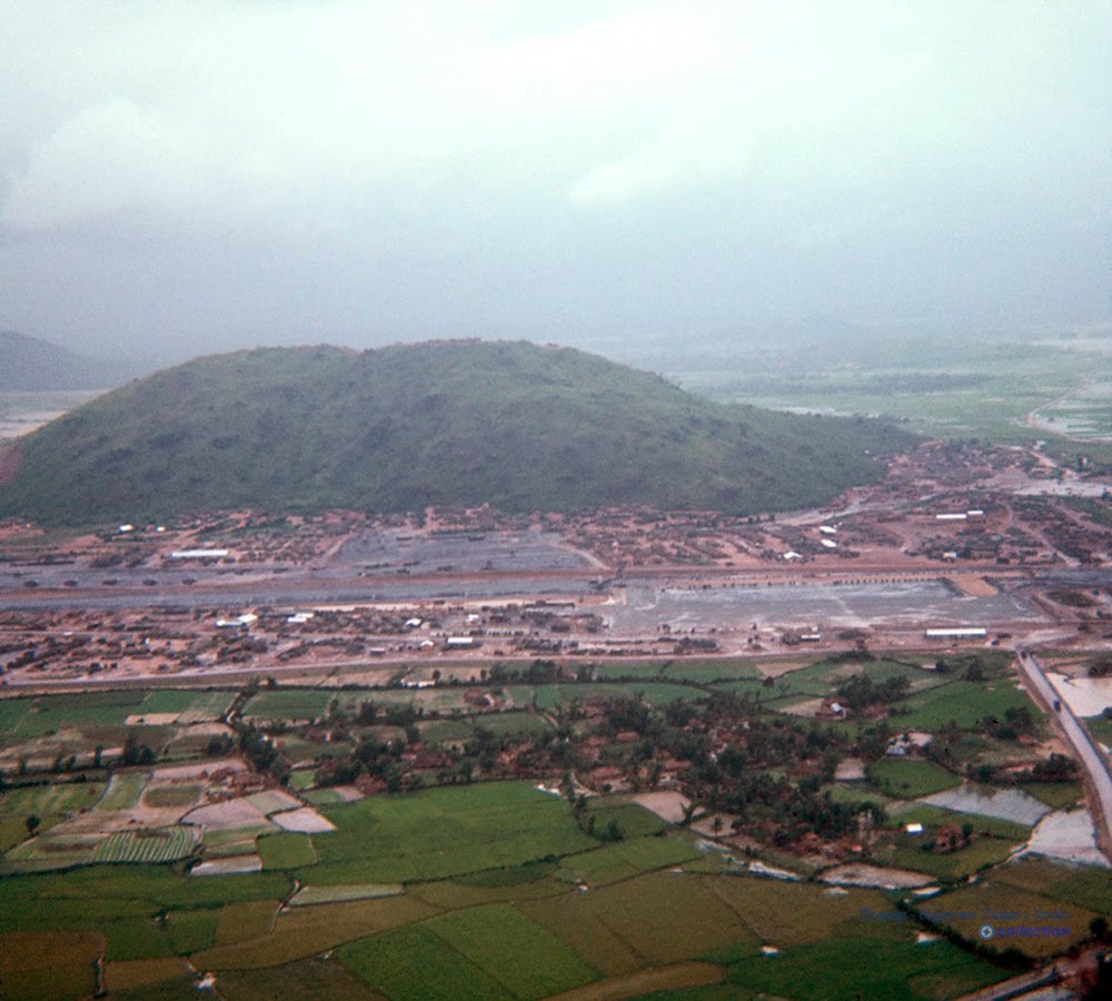 Đức Phổ Airfield Aerial - Quảng Ngãi 1967 - Photo by Gregg Heacock by Ngày Xửa Ngày Xưa