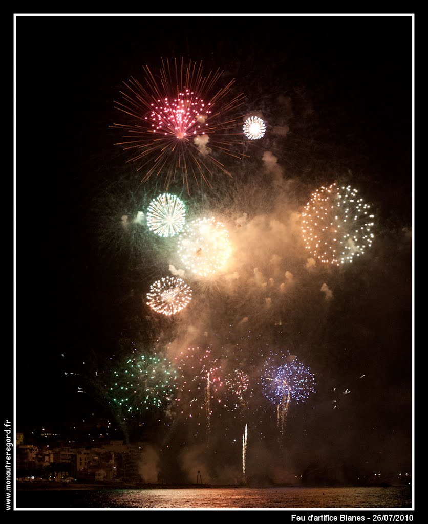 Feu d'artifice Blanes by Didier ROUSSET