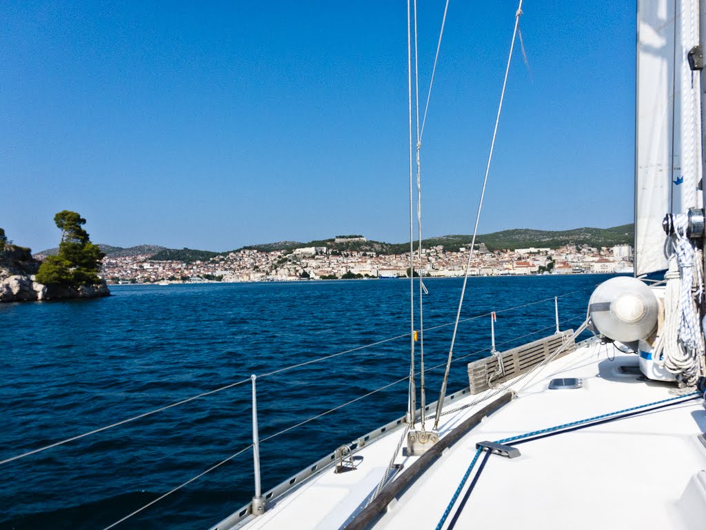 Šibenik harbour by Alessandro Novelli