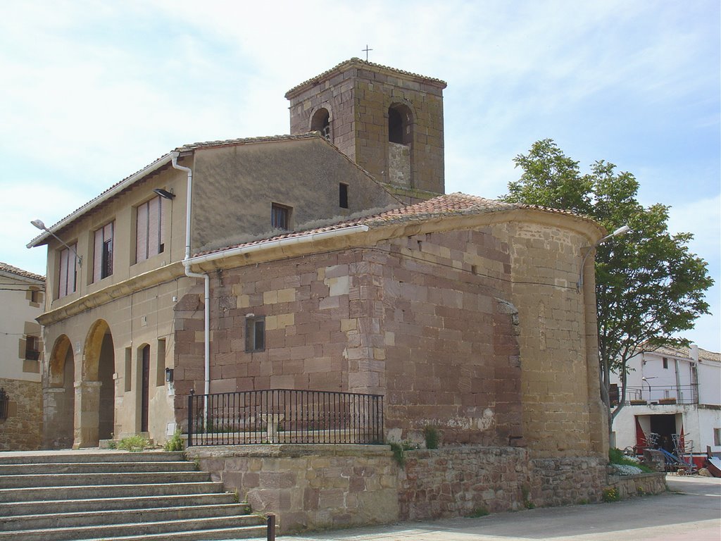 Oco. Iglesia de San Millán by Juan A. de Miguel Aldasoro