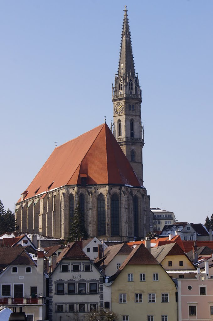 Steyr Kirche by Karl Pallinger