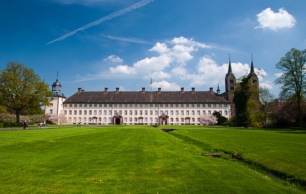 Schloss Corvey Westflügel und Westwerk by Frank H. aus B.