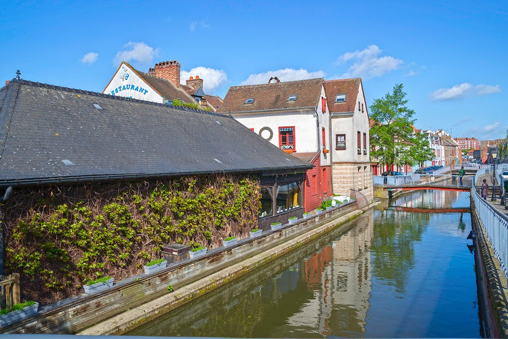 Canaux de Saint Leu Amiens by Berpiet