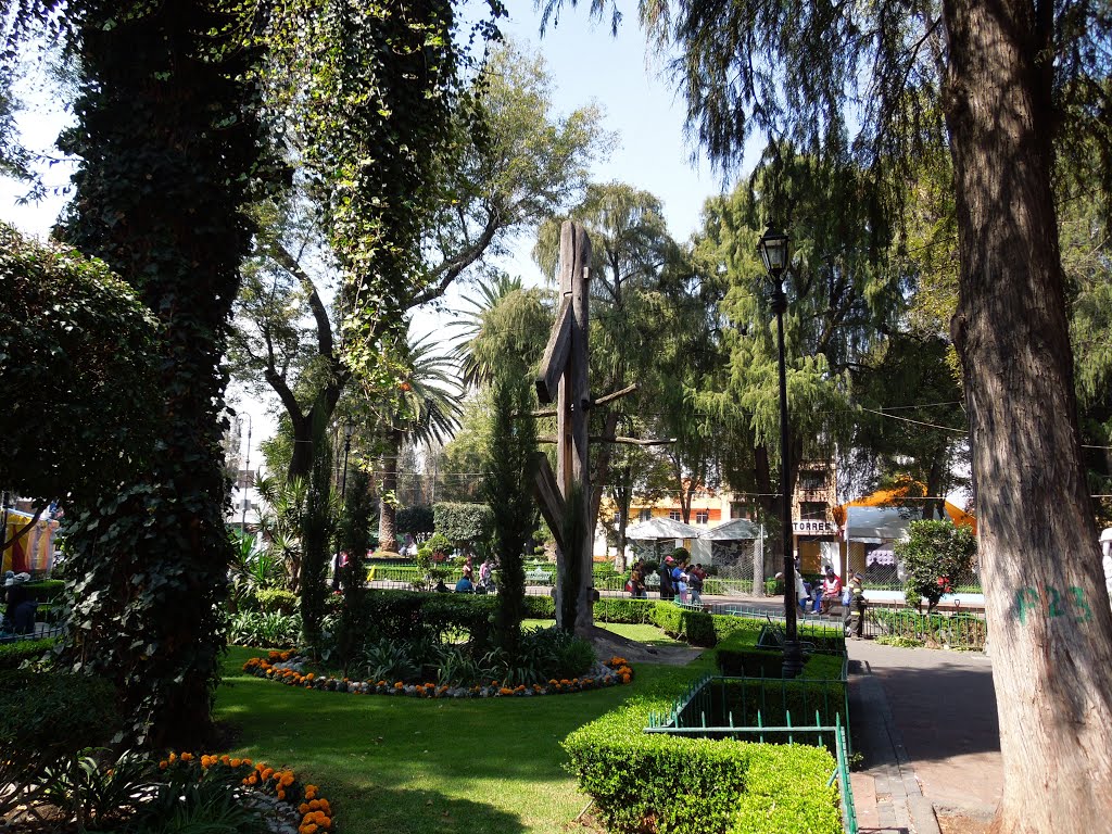 Jardin en Xochimilco by Arturo Cárdenas L