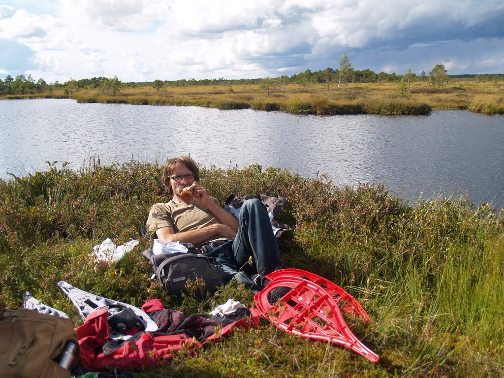 Algis having a rest by Aivar Ruukel