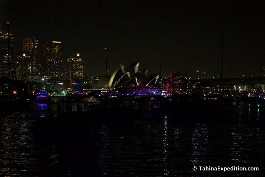 Sydney Opera House before fireworks by Frank Taylor