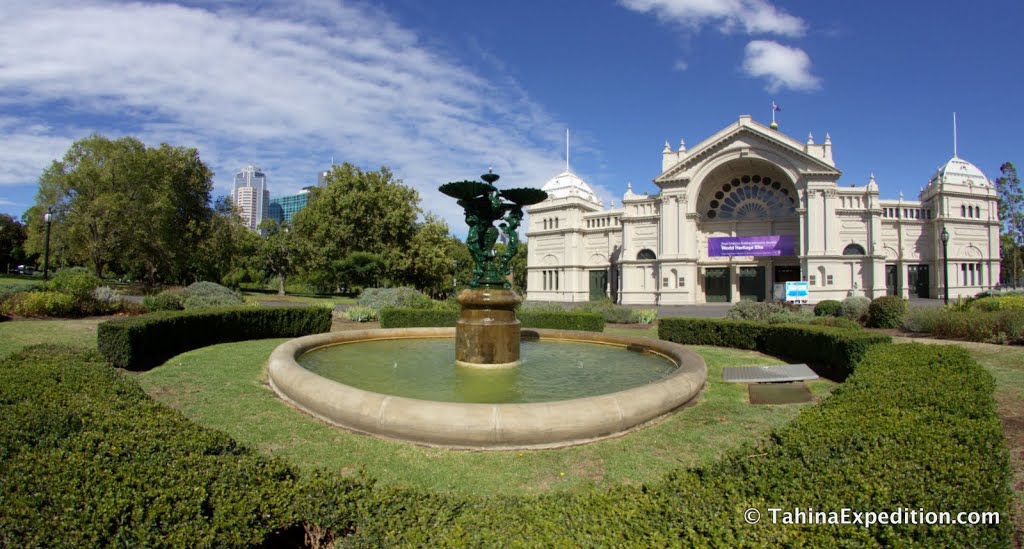 Royal Exhibition Building and Carlton Gardens by Frank Taylor