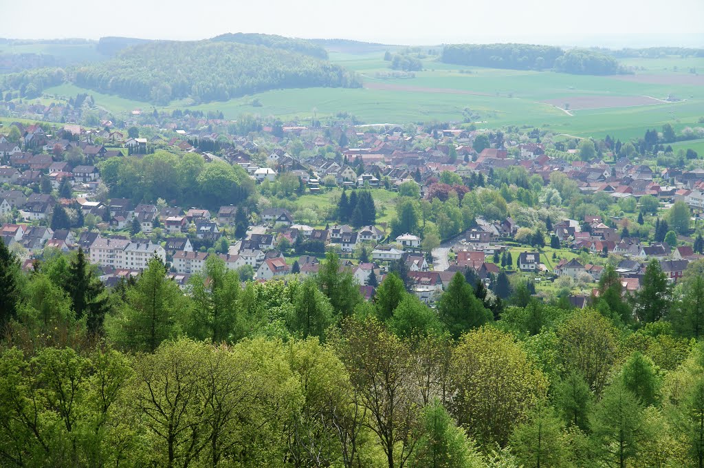 Blick auf Bad Lauterberg by Reinhard Menge