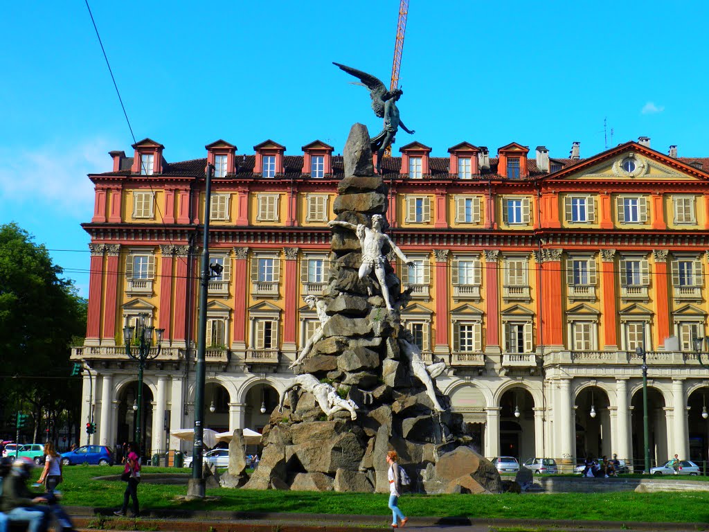 Piazza Statuto by Mister No