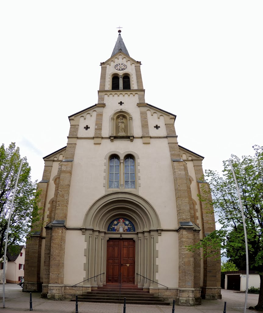 2013.05-Müllheim,Kirche. by dawx