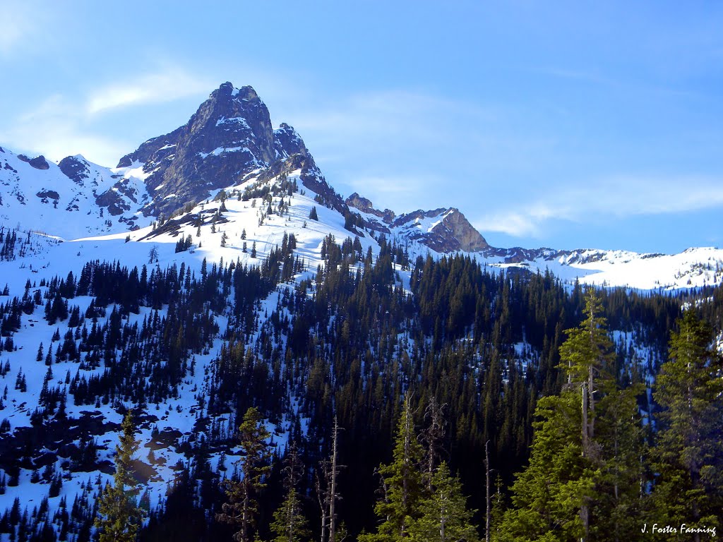 Cutthroat Peak, North Cascade Range by Foster Fanning