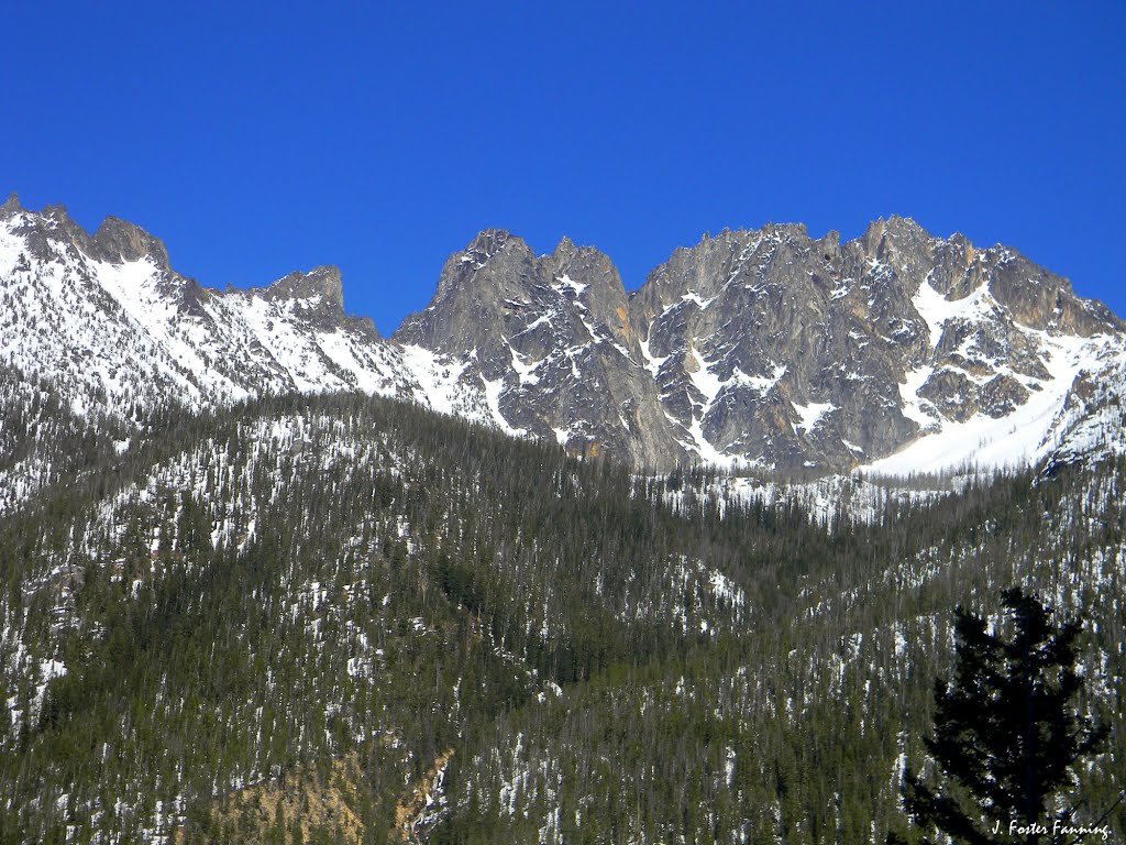 Snagtooth Ridgeline, North Cascades by Foster Fanning